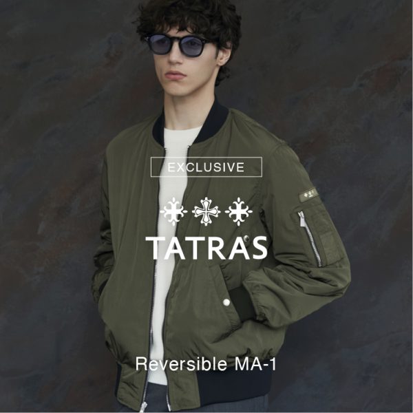 【10月25日(金)販売開始！】TATRAS(タトラス) PARIGOT別注 Reversible MA-1