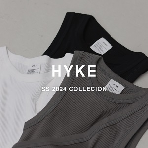 HYKE(ハイク)】 TANK TOP｜PARIGOT ONLINE（パリゴオンライン）