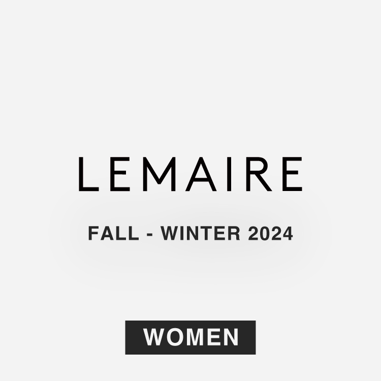 LEMAIRE(ルメール) WOMEN 2024AW 新作ラインナップ