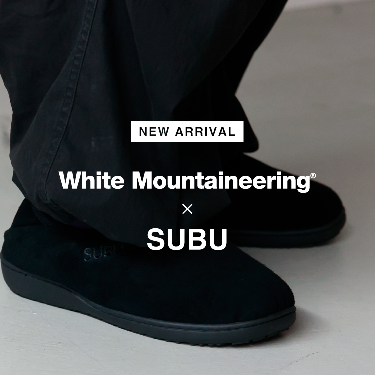 【NEW ARRIVAL】White Mountaineering(ホワイトマウンテニアリング)×SUBU LEATHER ‘PACKBLE’