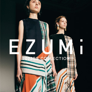 EZUMi  2022S/Sコレクション ドッキングドレスワンピースcurensology