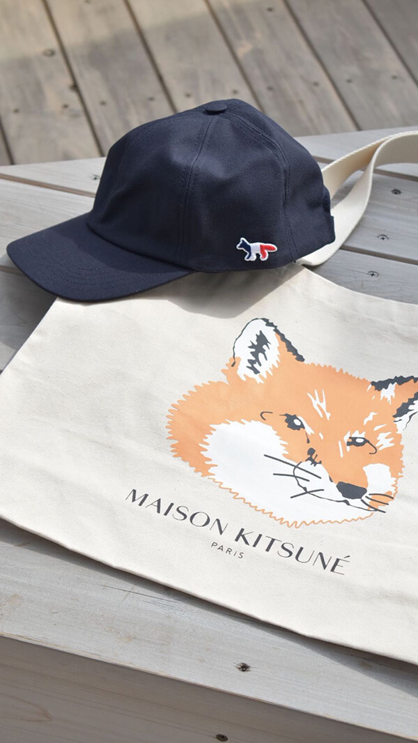 Maison Kitsuné(メゾンキツネ)を着て出掛けよう。