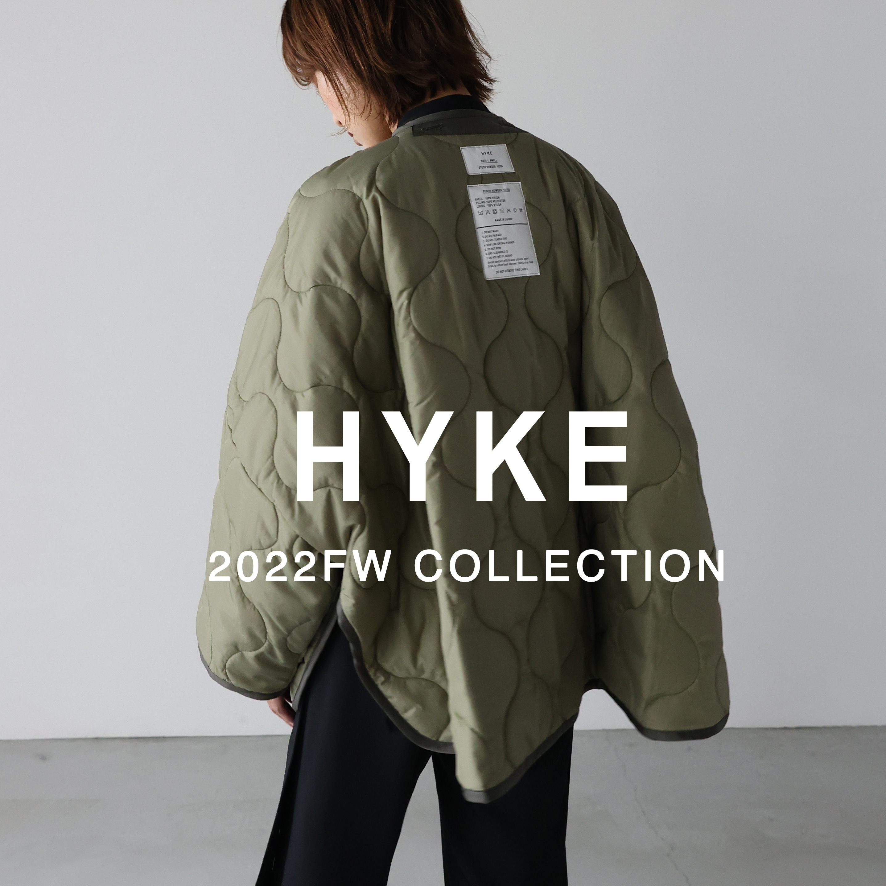 HYKE - 値下げ⭐︎HYKE 23AW新作リブニットの+electric-bau.ru