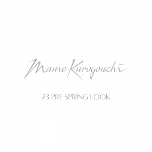 Mame Kurogouchi(マメクロゴウチ) 23 Pre Spring Look