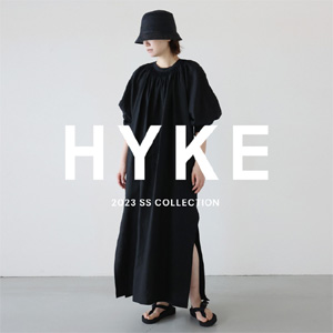 HYKE(ハイク)】 LINEN SMOCKED MAXI DRESS｜PARIGOT ONLINE（パリゴ