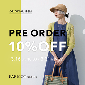 ≪PARIGOT ORIGINAL ITEM≫ PRE ORDER 10%OFF