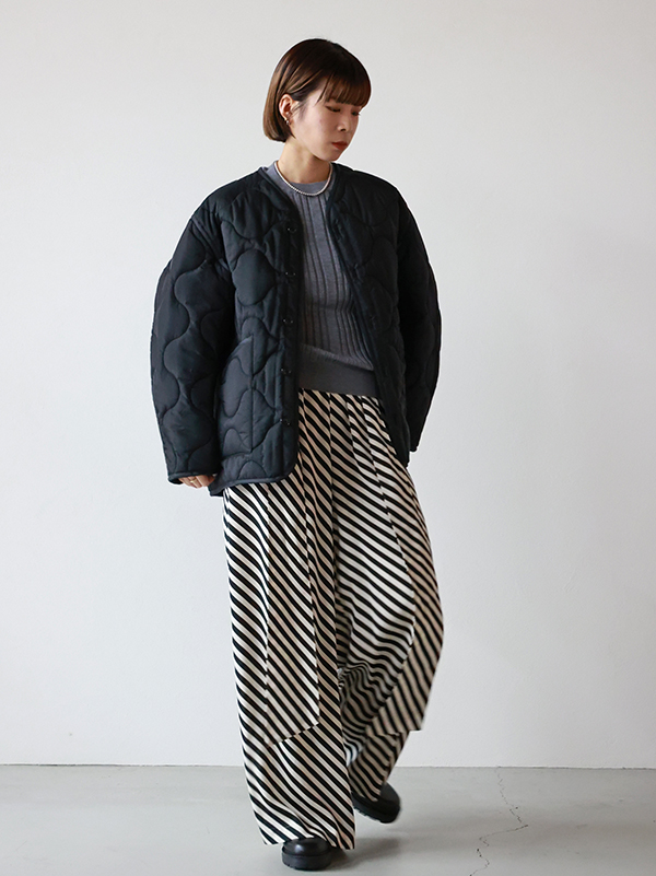 身長別に徹底比較】HYKE(ハイク)2024AW QUILTED LINERシリーズ、色やサイズでお悩みの方はコレを見て！