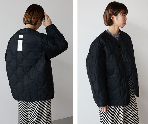 身長別に徹底比較】HYKE(ハイク)2024AW QUILTED LINERシリーズ、色やサイズでお悩みの方はコレを見て！