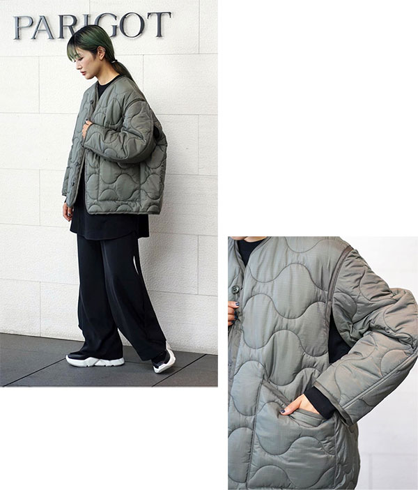 身長別に徹底比較】HYKE(ハイク)2024AW QUILTED LINERシリーズ、色やサイズでお悩みの方はコレを見て！