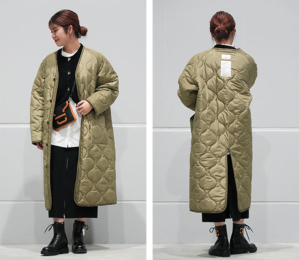 身長別に徹底比較】HYKE(ハイク)2024AW QUILTED LINERシリーズ、色やサイズでお悩みの方はコレを見て！