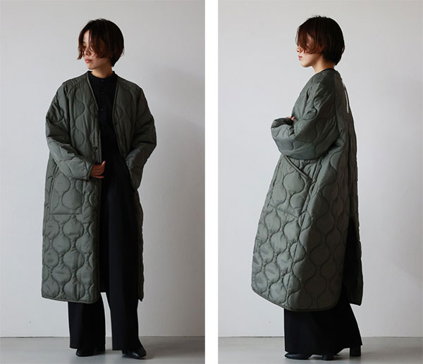 身長別に徹底比較】HYKE(ハイク)2024AW QUILTED LINERシリーズ、色やサイズでお悩みの方はコレを見て！