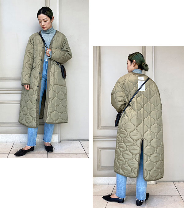 身長別に徹底比較】HYKE(ハイク)2024AW QUILTED LINERシリーズ、色やサイズでお悩みの方はコレを見て！