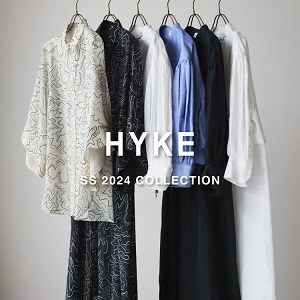 HYKE(ハイク)】 C/L BALLOON SLEEVE DRESS｜PARIGOT ONLINE（パリゴオンライン）