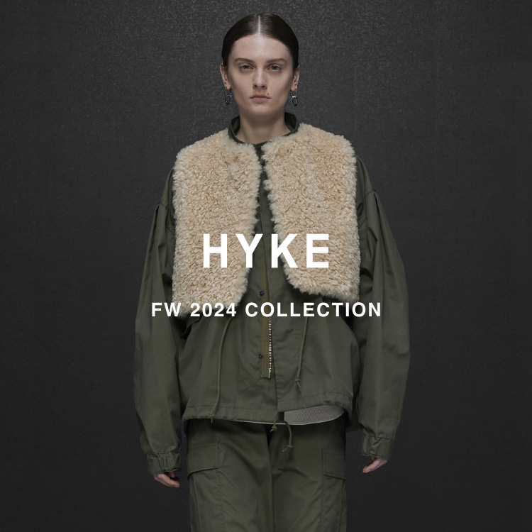 【LOOK】HYKE FW 2024 COLLECTION
