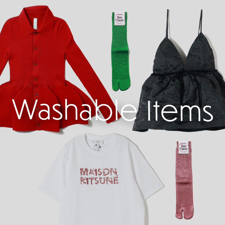 Washable Items