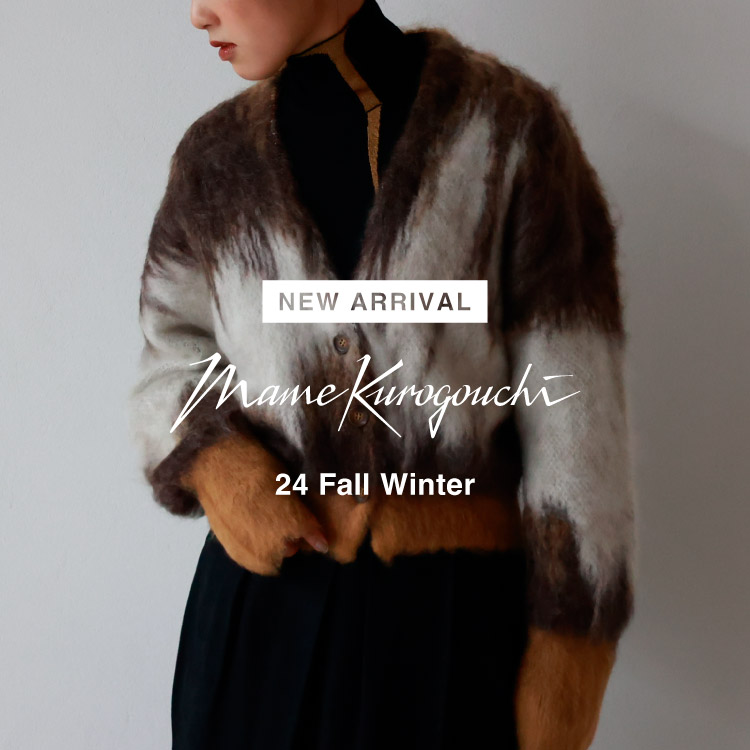 【8月28日(水)20時～パリゴオンラインにて販売開始！】MameKurogouchi(マメクロゴウチ) 24 Fall Winter Collection “Fragments”