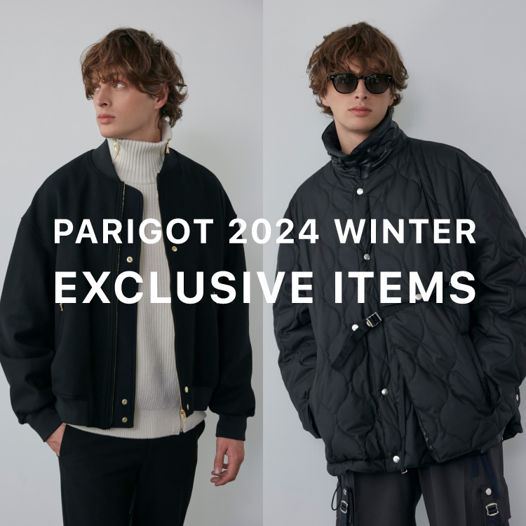 PARIGOT 2024 AUTUMN  EXCLUSIVE ITEMS for MEN