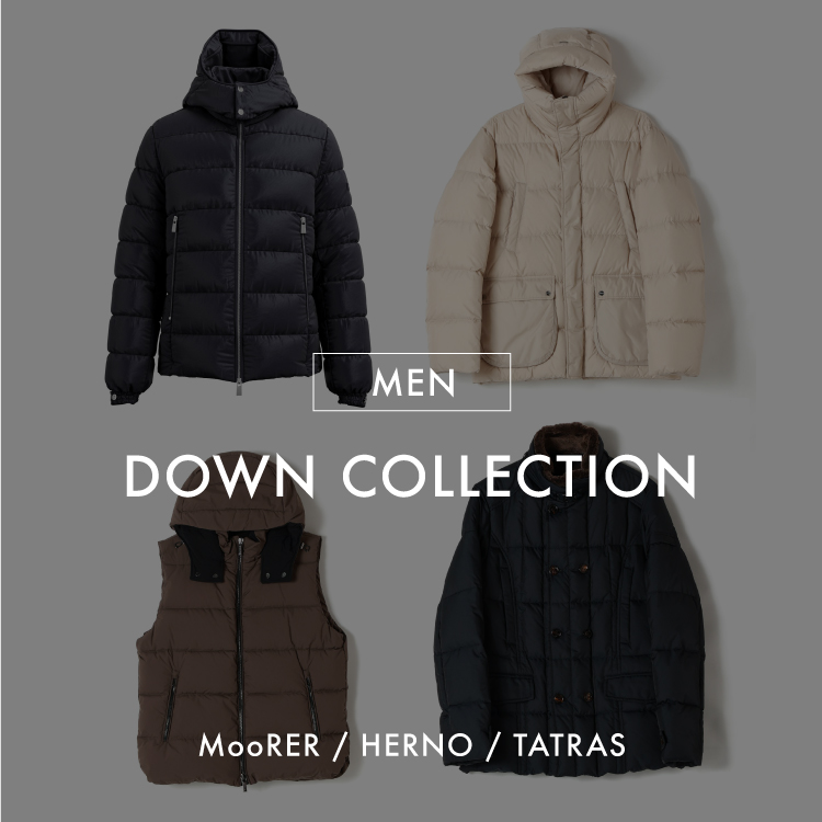 【MEN】DOWN COLLECTION -2024 WINTER-