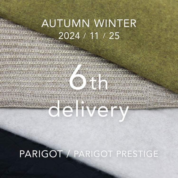 PARIGOT ORIGINAL 2024 AUTUMN WINTER 6th Delivery