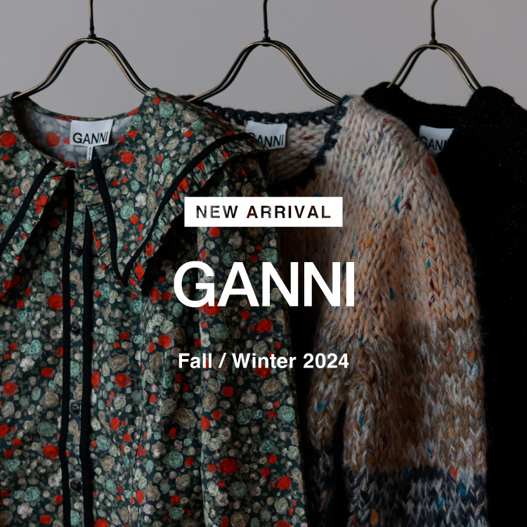 【NEW ARRIVAL】GANNI(ガニ―) Fall / Winter 2024