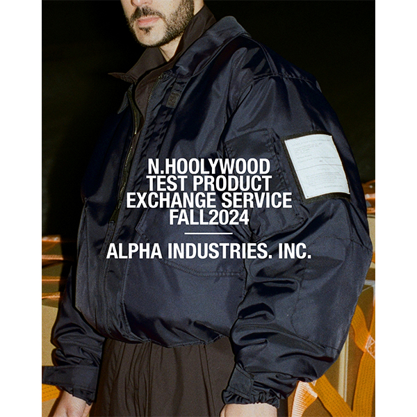 【NEW ARRIVAL】N.Hoolywood(エヌハリウッド)×ALPHA INDUSTRIES